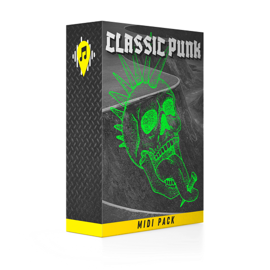 Classic Punk Drums MIDI Pack